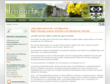 Tablet Screenshot of irndorf.de